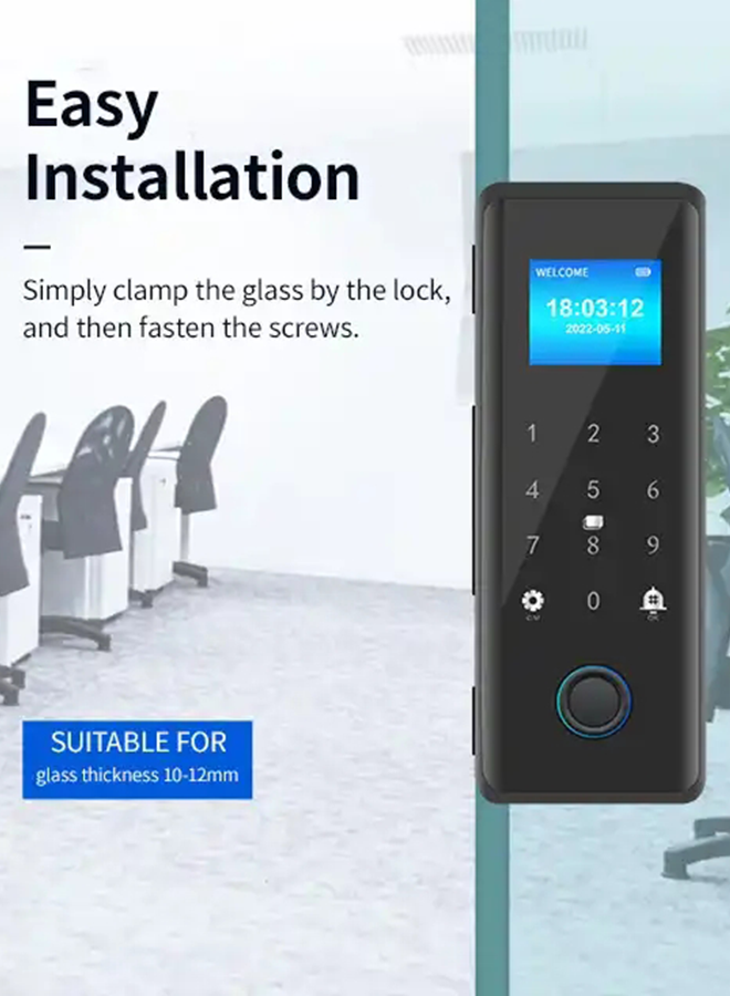 Glass Smart Door Lock