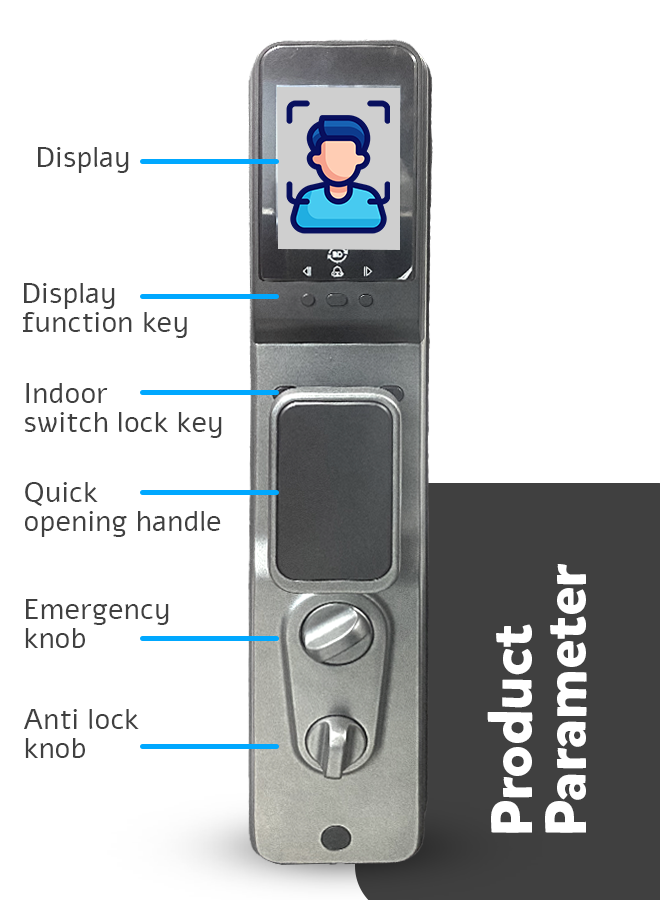 Calaviro home smart door lock