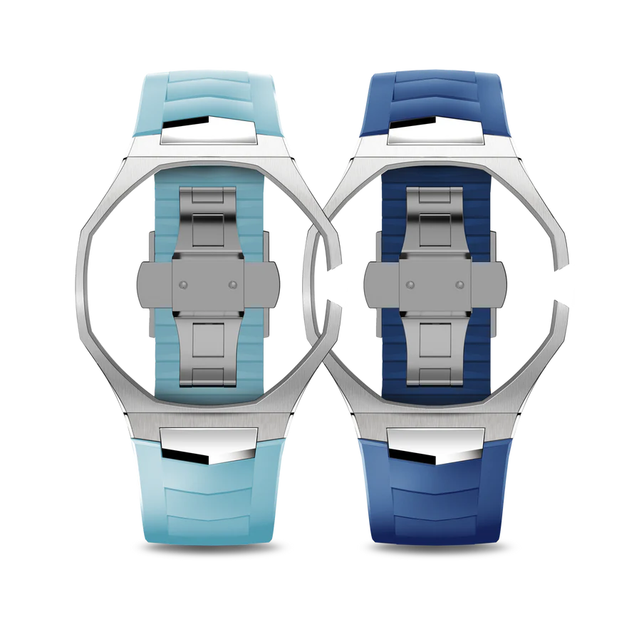 Pop Case - Royal Sport Edition - Light & Blue - 2x Strap Set