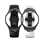 Pop Case - Royal Sport Edition - Black & White - 2x Strap Set