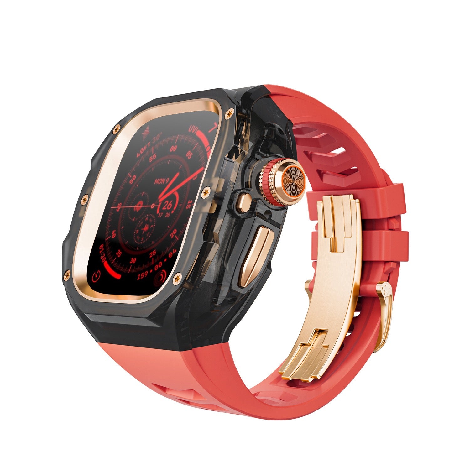 Apple Watch Case White Rose Gold