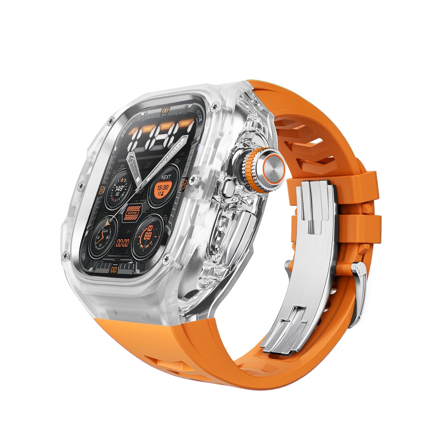 Apple Watch Case White Rose Gold
